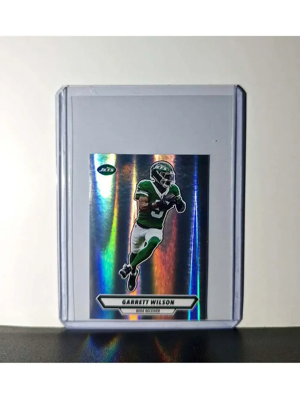 Garrett Wilson 2025 Panini NFL #101 Foil Sticker New York Jets